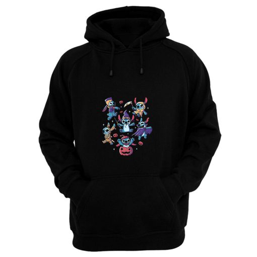 Halloween Experiments Cute Spooky Aliens Hoodie