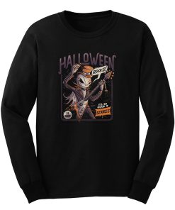 Halloween Rocks Spooky Skellington Rocker Long Sleeve