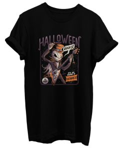 Halloween Rocks Spooky Skellington Rocker T Shirt