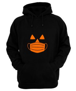 Jack O Lantern Pumpkin With Mask Halloween Costume Hoodie