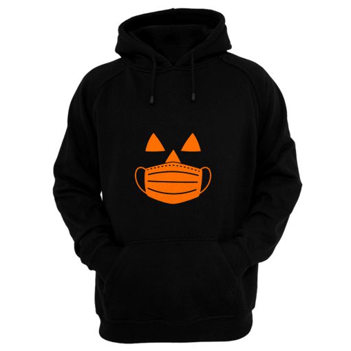 Jack O Lantern Pumpkin With Mask Halloween Costume Hoodie