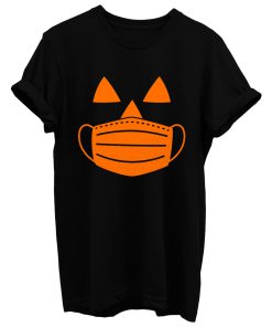 Jack O Lantern Pumpkin With Mask Halloween Costume T Shirt