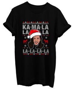 Kamala Harris Deck The Halls Ugly Christmas T Shirt