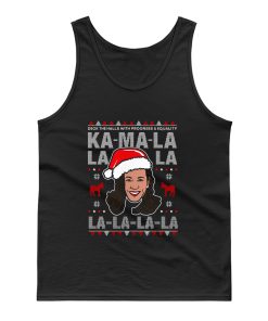 Kamala Harris Deck The Halls Ugly Christmas Tank Top