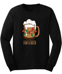 Most Wonderful Time For A Beer Long Sleeve