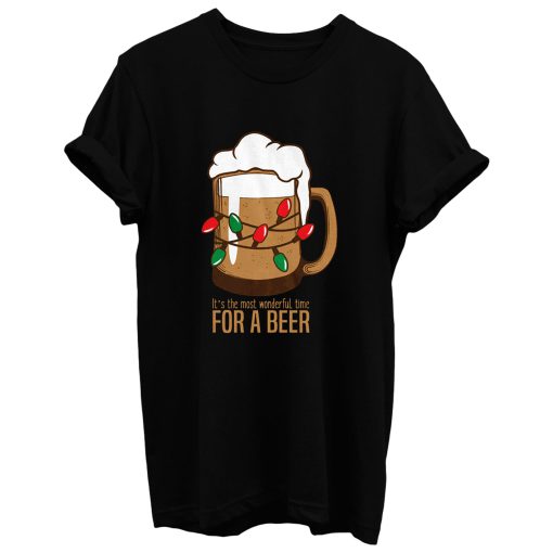 Most Wonderful Time For A Beer T Shirt