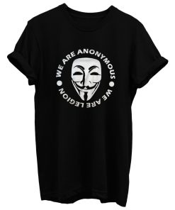 Mr Robot Hacker Illuminati Nwo Mask Face Guy Fawkes T Shirt