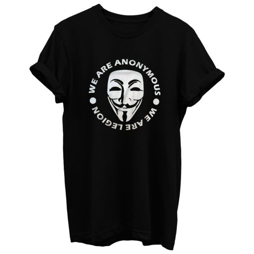 Mr Robot Hacker Illuminati Nwo Mask Face Guy Fawkes T Shirt