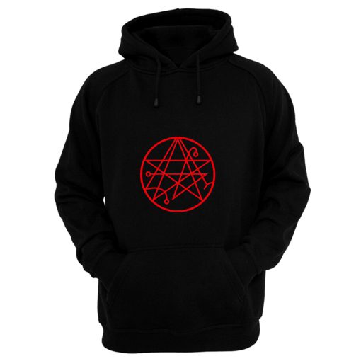 Necronomicon Stars Symbol Metal Hoodie