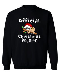 Official Christmas Pajama Sweatshirt