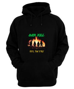 Overkill Feel The Fire 1985 Hoodie