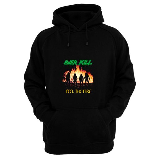 Overkill Feel The Fire 1985 Hoodie