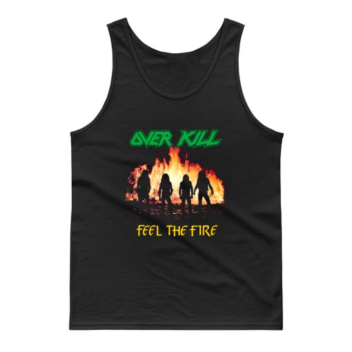 Overkill Feel The Fire 1985 Tank Top