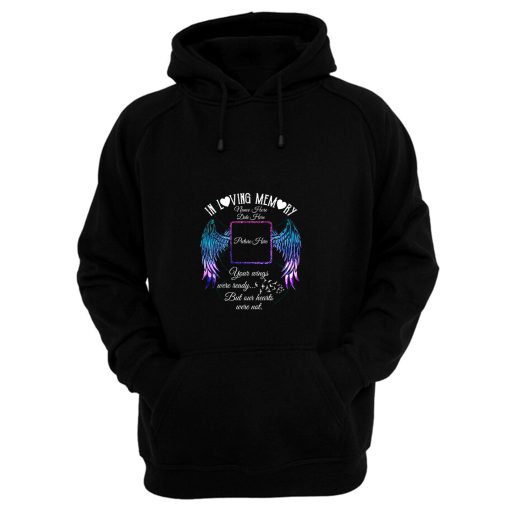 Personalized Name Picture In Loving Memory Hoodie