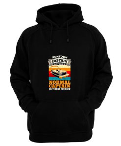 Pontoon Boat Captain Vintage Hoodie