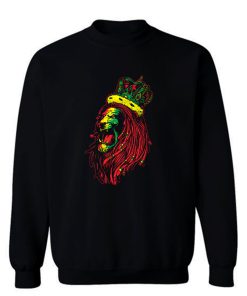 Rasta Reggae Lion Sweatshirt