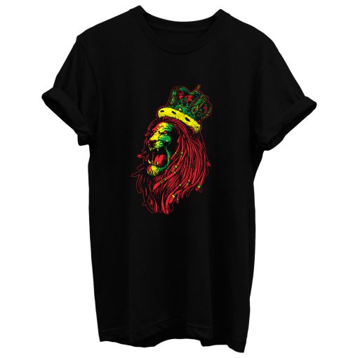 Rasta Reggae Lion T Shirt