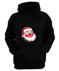 Santa Claus Wearing Face Mask Christmas 2020 Hoodie