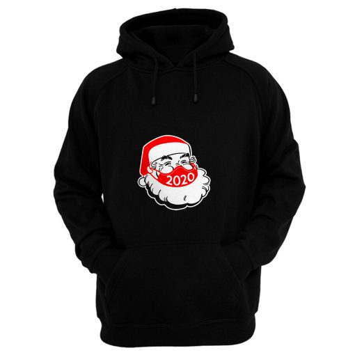 Santa Claus Wearing Face Mask Christmas 2020 Hoodie