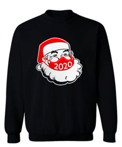 Santa Claus Wearing Face Mask Christmas 2020 Sweatshirt