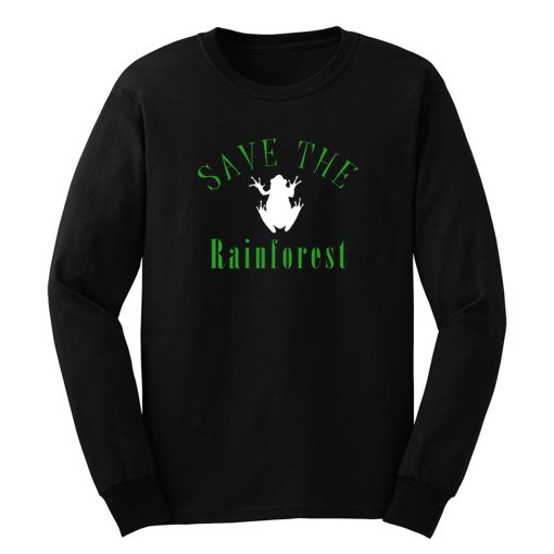 Save The Rainforest Frog Long Sleeve