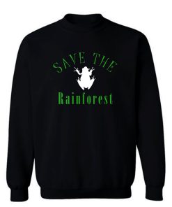 Save The Rainforest Frog Sweatshirt