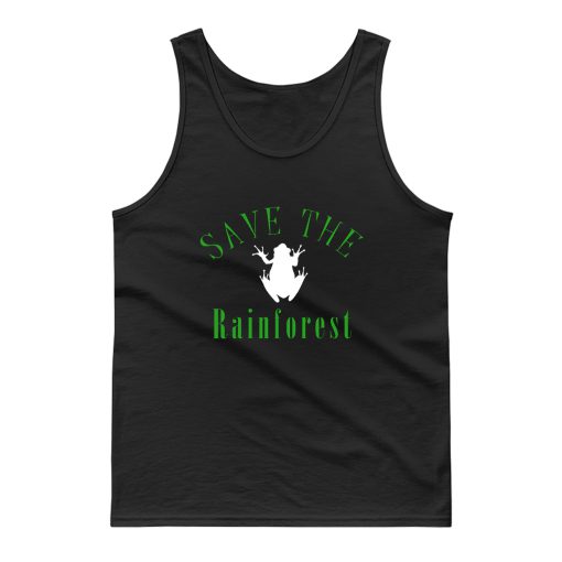 Save The Rainforest Frog Tank Top