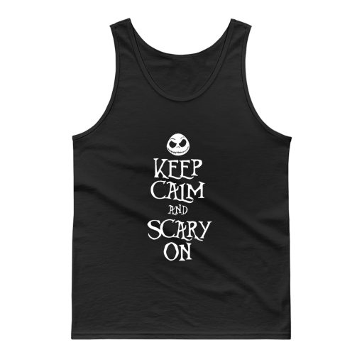 Scary On Tank Top