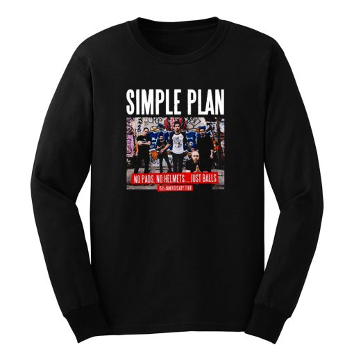 Simple Plan 15th Anniversary Tour 2017 Long Sleeve