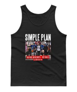 Simple Plan 15th Anniversary Tour 2017 Tank Top