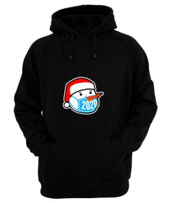 Snowman Wearing Face Mask Christmas 2020 Hoodie