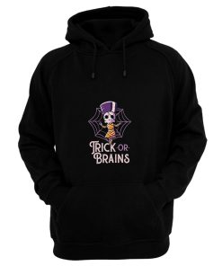 Trick Or Brains Funny Cute Spooky Hoodie