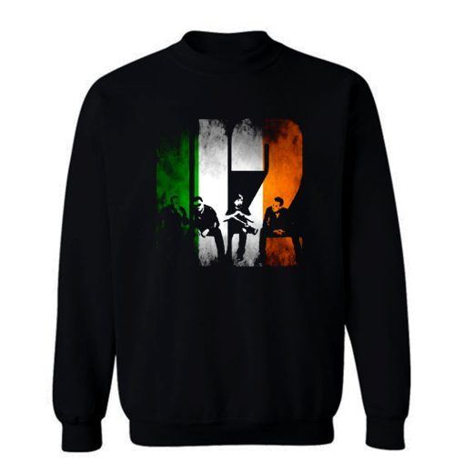 U2 Iris Flag Rock Band Legend Sweatshirt
