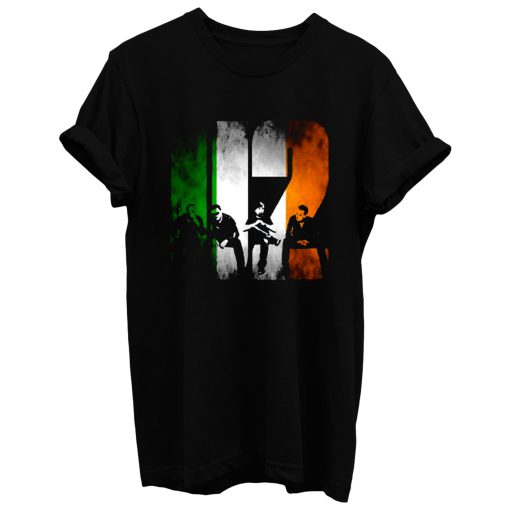 U2 Iris Flag Rock Band Legend T Shirt
