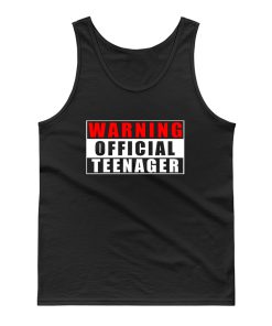 Warning Official Teenager Tank Top