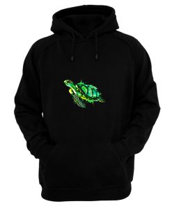 Watercolor Sea Turtle Green Sea Turtle Hoodie