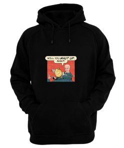 Will You Shut Up Man Anti Trump Joe Biden For President 2020 Retro Hoodie