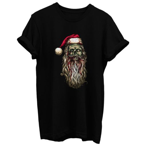 Zombie Santa Claus T Shirt