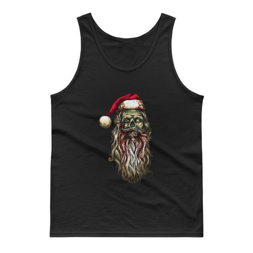 Zombie Santa Claus Tank Top