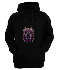 Cool Pitbull Illustration Hoodie