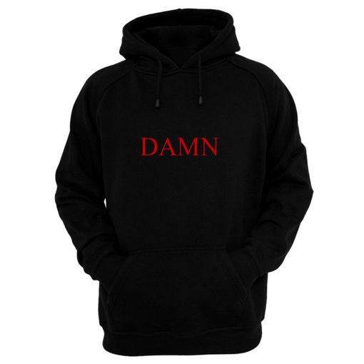 Damn Kendrick Lamar Red Hoodie