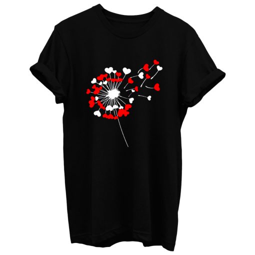 Dandelion Heart T Shirt