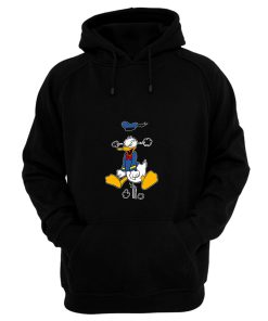 Donald Duck Angry Cartoon Hoodie