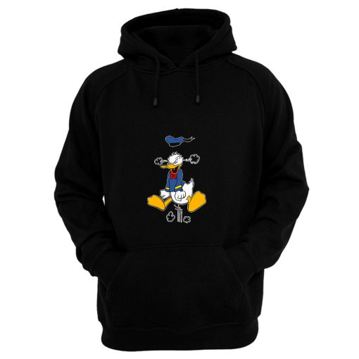 Donald Duck Angry Cartoon Hoodie