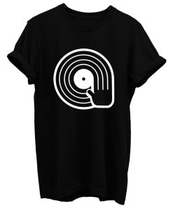 Dope Dj Spinning Vinyl Record T Shirt