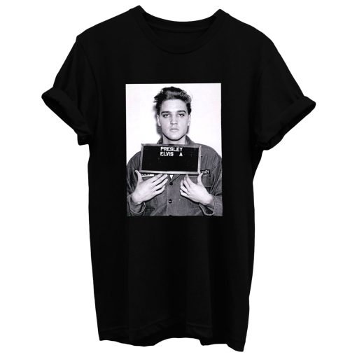 Elvis Presley Mugshot T Shirt