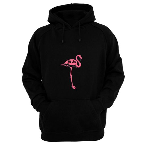 Flamingos Animal Graphic Hoodie