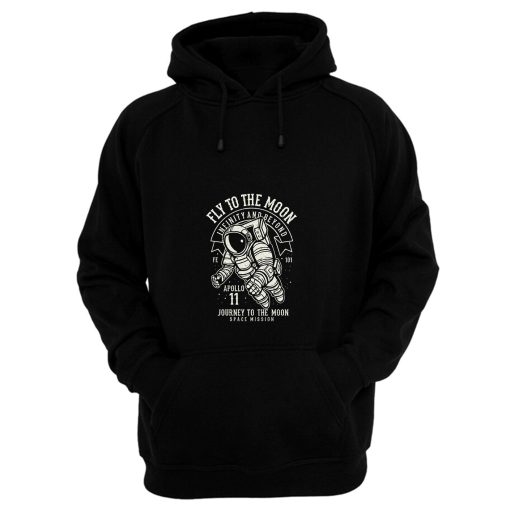 Fly To The Moon Hoodie