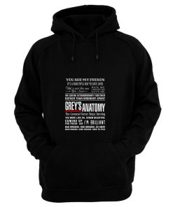 Greys Anatomy Youre My Person Hoodie