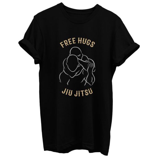 Jiu Jitsu Free Hugs T Shirt